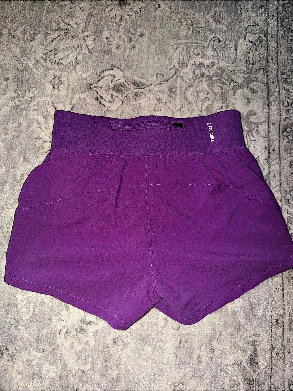 Under Armour Play Up Shorts Athletic Shorts Purple Small - Picture 2 of 4